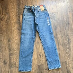 Levi's Women's Wedgie Straight Blue Jeans